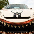 法拉利 Purosangue FUV，24年上牌1.4万公里，白车贴黑...