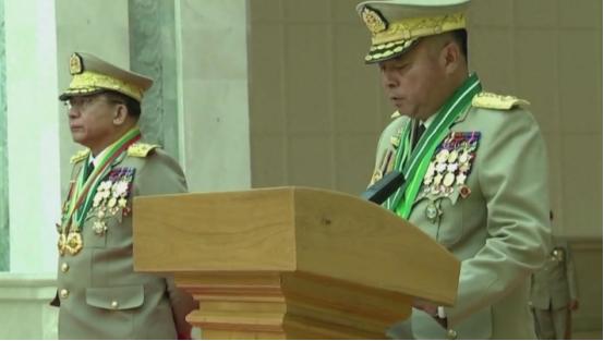 缅甸军方高层换帅，最高权力的交接来得如此突然又清晰，耶温乌接棒敏昂莱，这步棋走得