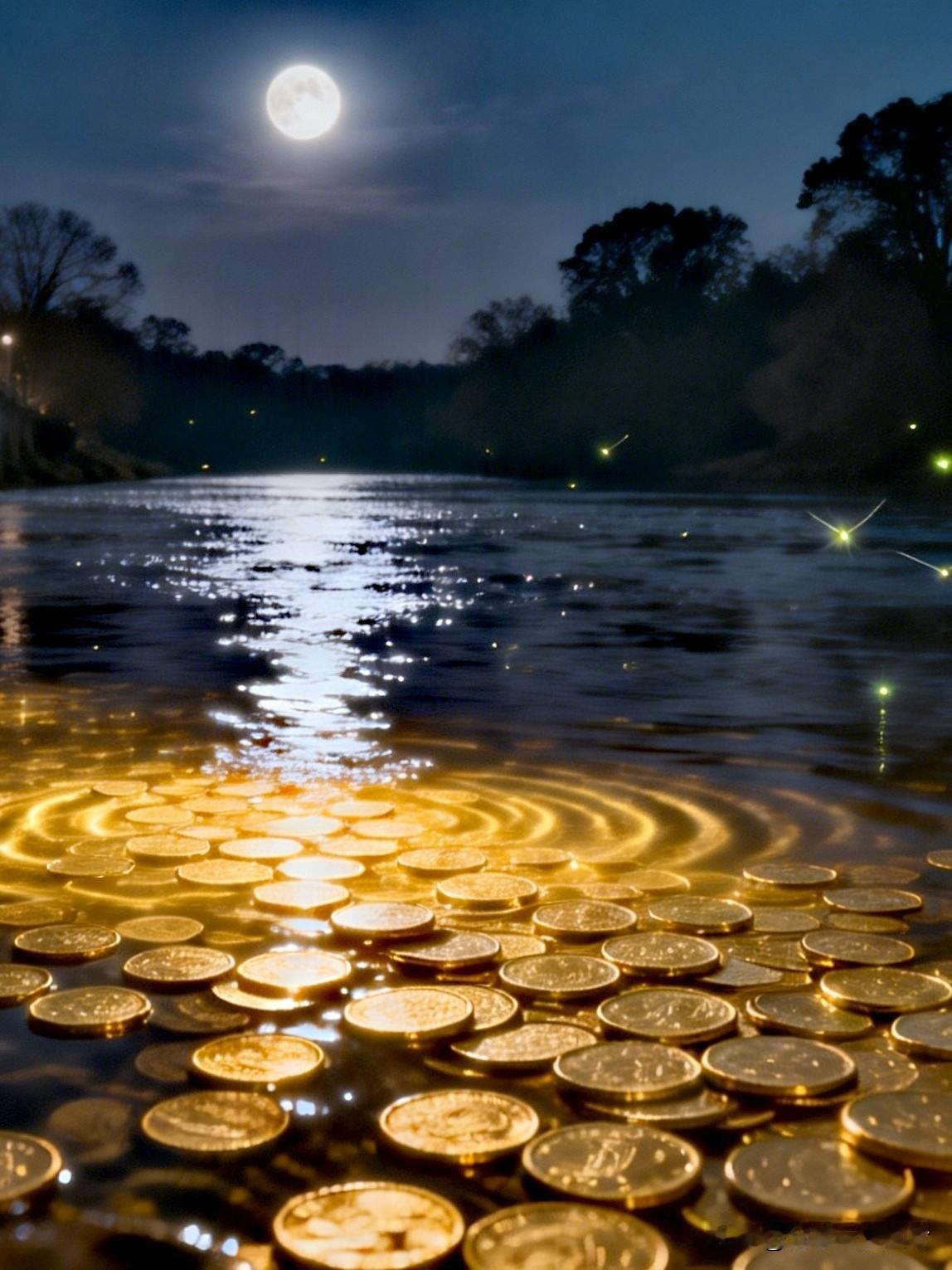 聚水为财，流水生财！祝你财源滚滚来！