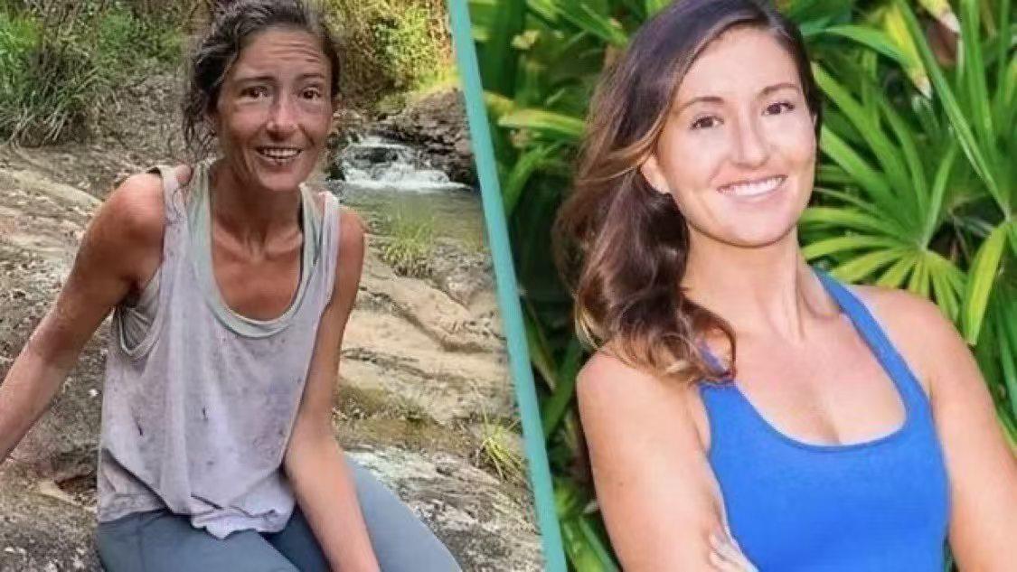 仅仅是在夏威夷雨林中消失了17天，她体验到了人类的生理极限，身材完全大变样，最终