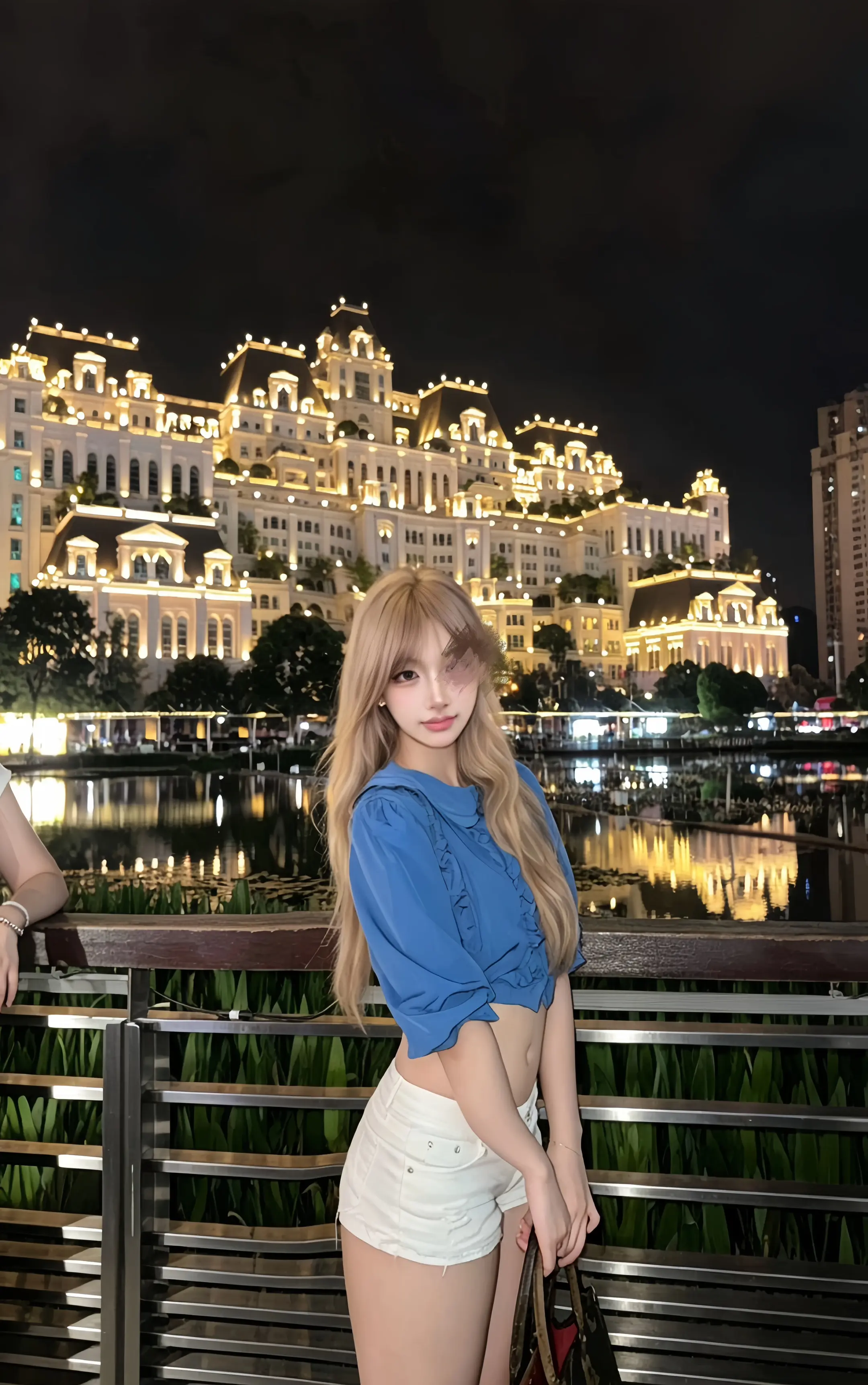 夜晚打卡一张～