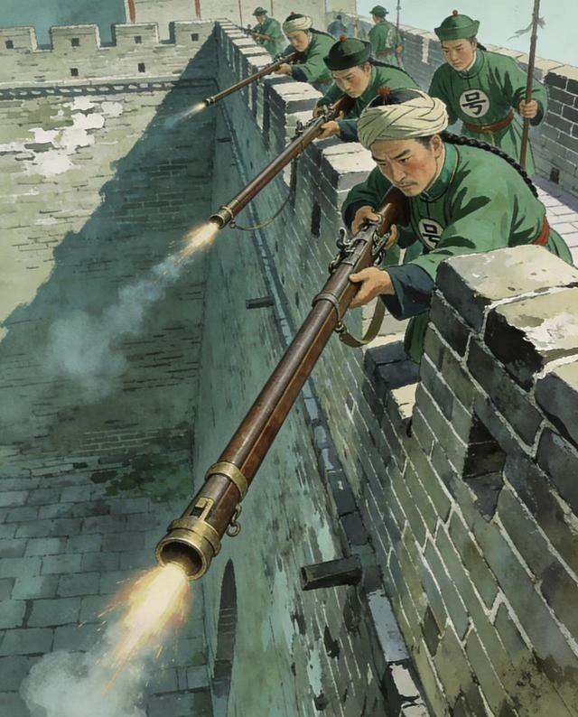 清朝的时候，73名清军士兵是怎么据守一座县城的？清朝的时候河北定兴县，清军就只有