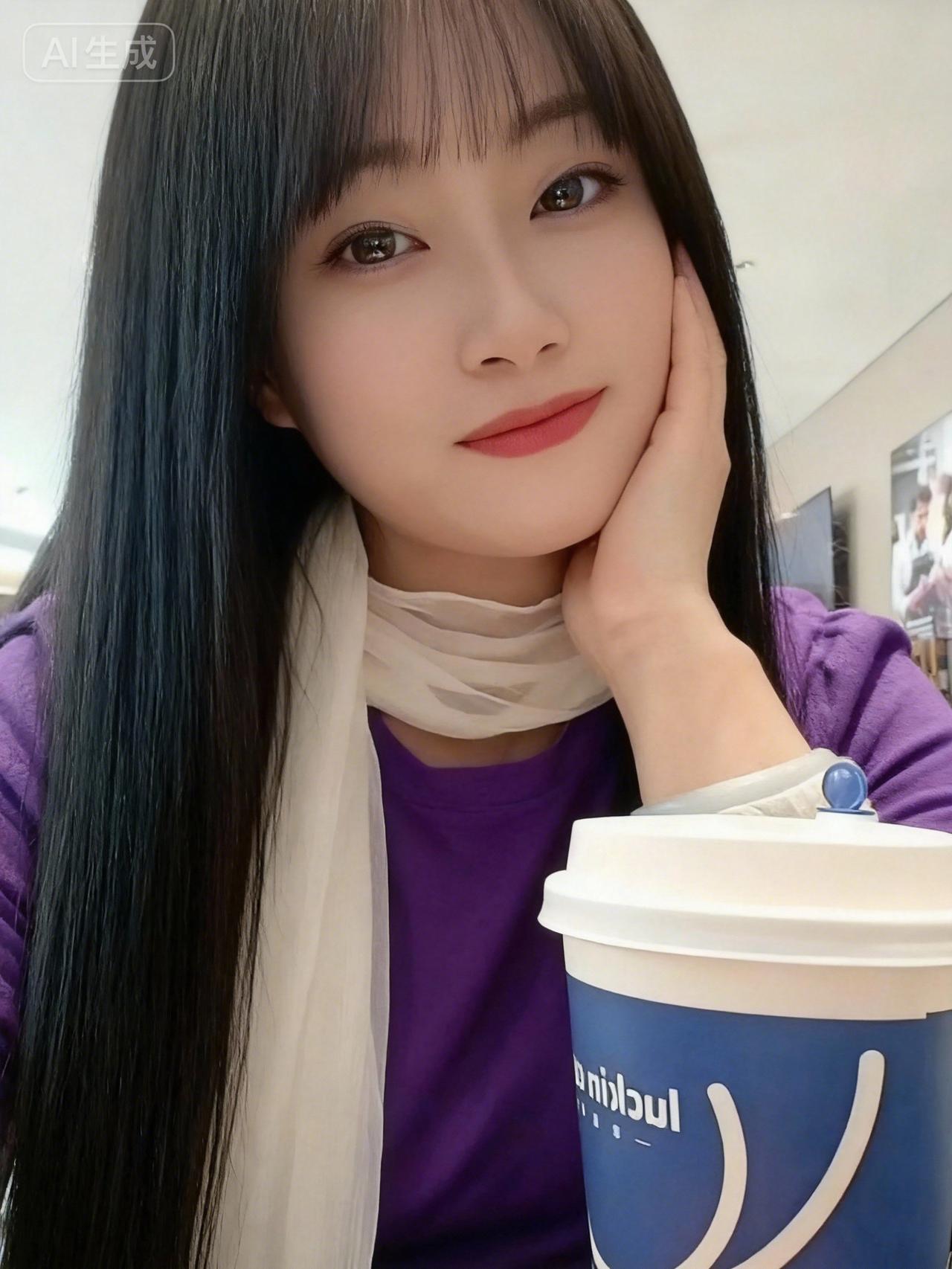 元气满满的一天，从一杯咖啡开始！😊💕