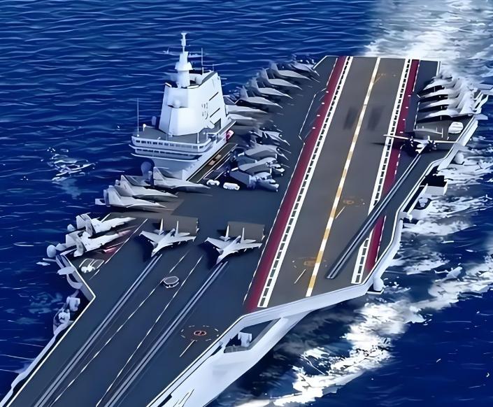 美国现在确实有点着急了！因为中国004型航母的出现，让游戏规则彻底变了！这艘