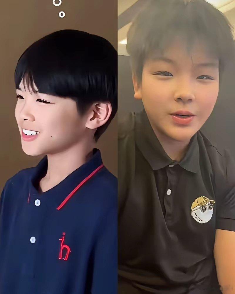 黄圣依两个儿子，一个奶奶带大的，一个自己带大的，差距大到像两个妈生的。老大安迪，