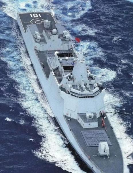 055大驱在世界属于什么水平？这么说吧，有16艘055的时候，地球上没有国家想跟