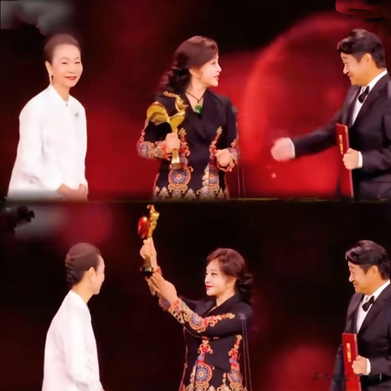 现在回过神来大家才明白为什么当年刘晓庆​会对奚美娟做出奇怪的动作，原因很简单