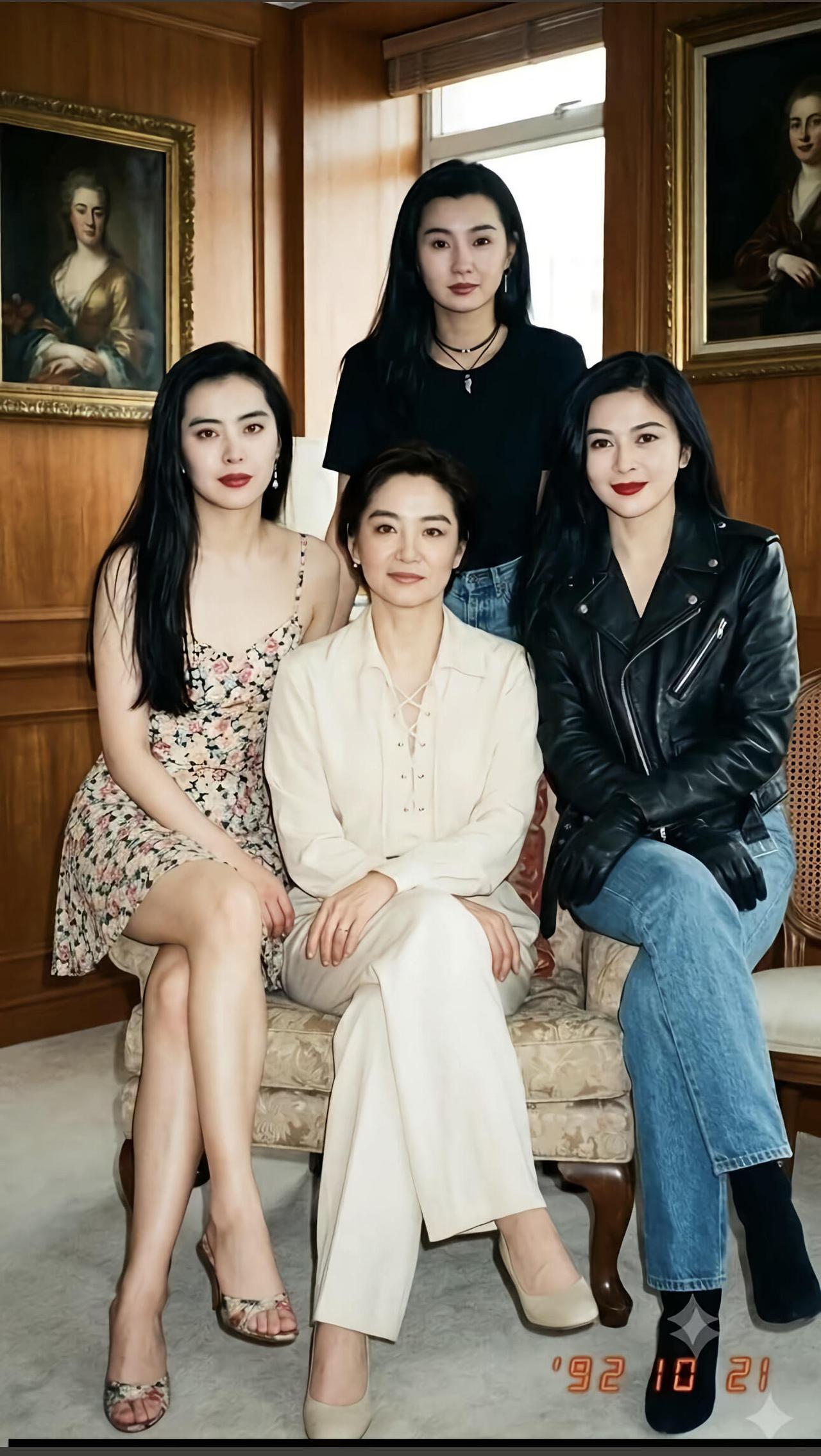 这四大美女，哪个在您心中排前面啊？不愧是港媒封的香港第一美女，关之琳果然好