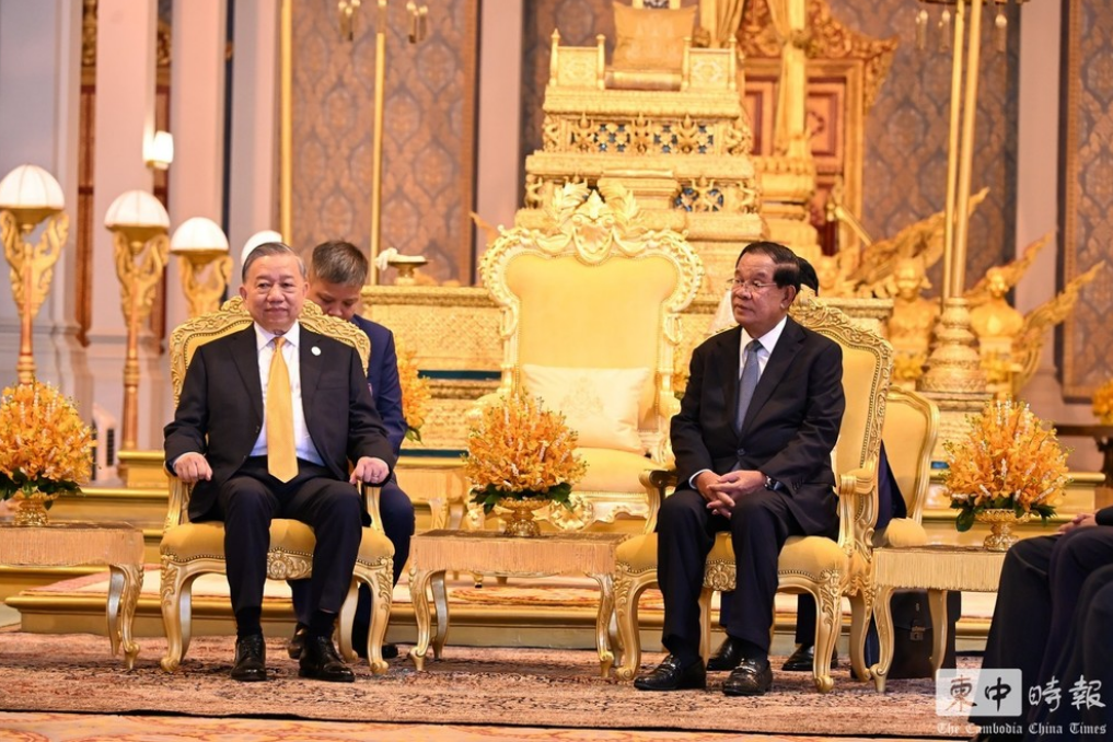 柬埔寨国王授权洪森代行元首职权 接待越共总书记苏林