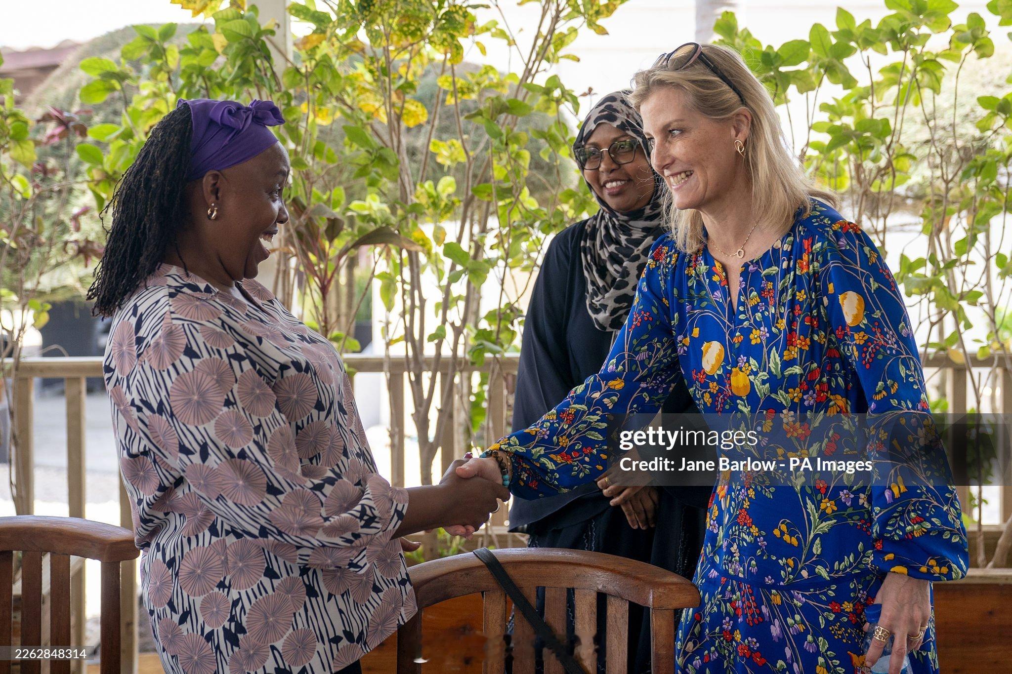 英国王室2026年2月24日，爱丁堡公爵夫人苏菲在索马里摩加迪沙索的英国大使