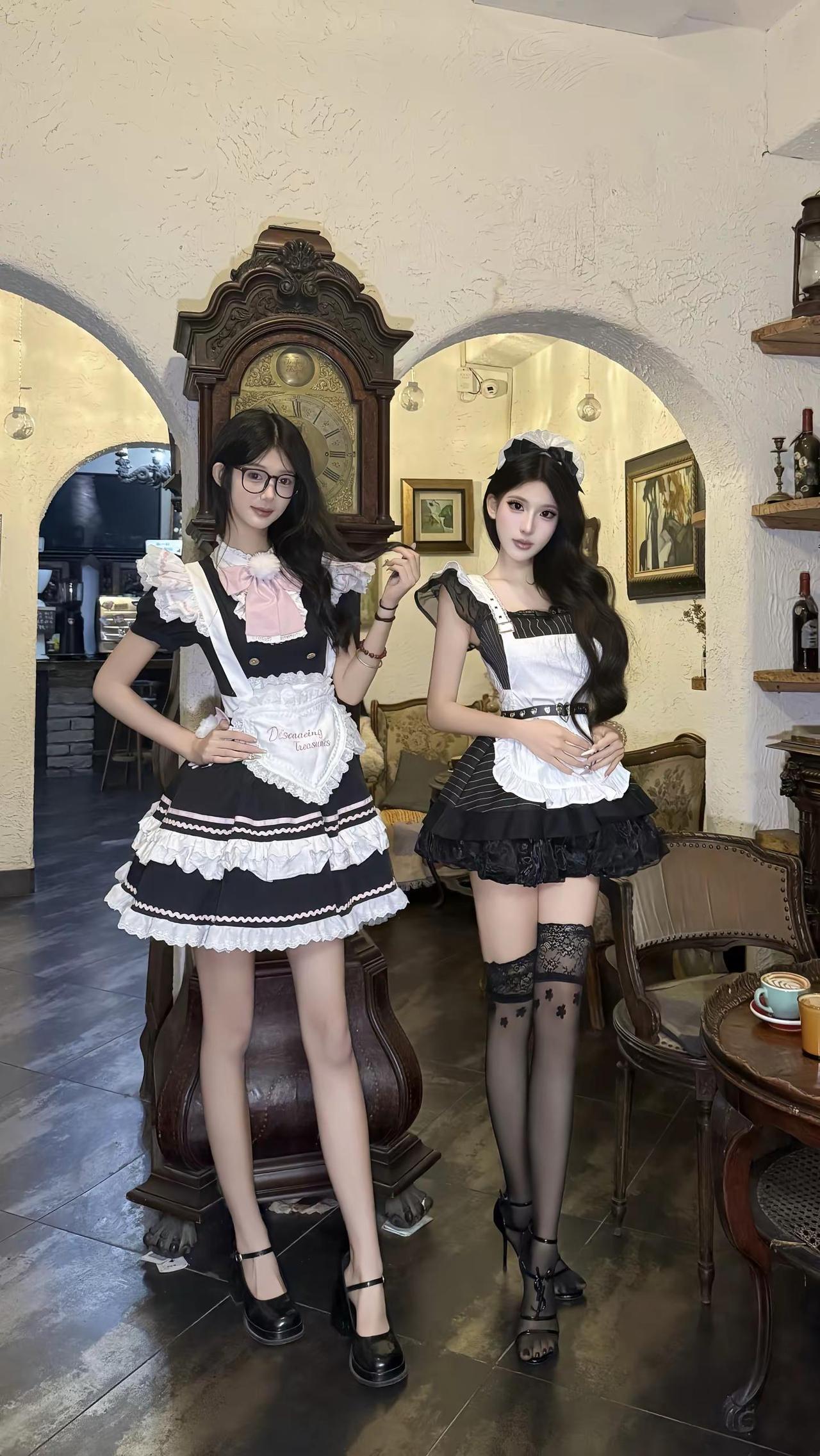 可爱の小女仆！女仆女仆装高跟鞋