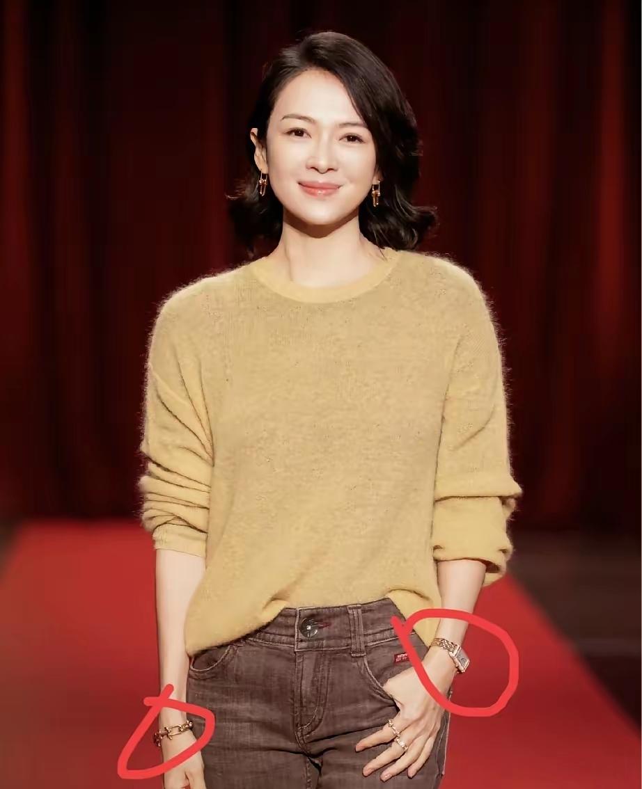 果然，贫穷限制了我的想象。不信你看47岁的章子怡。本来以为她去领奖穿的很朴素