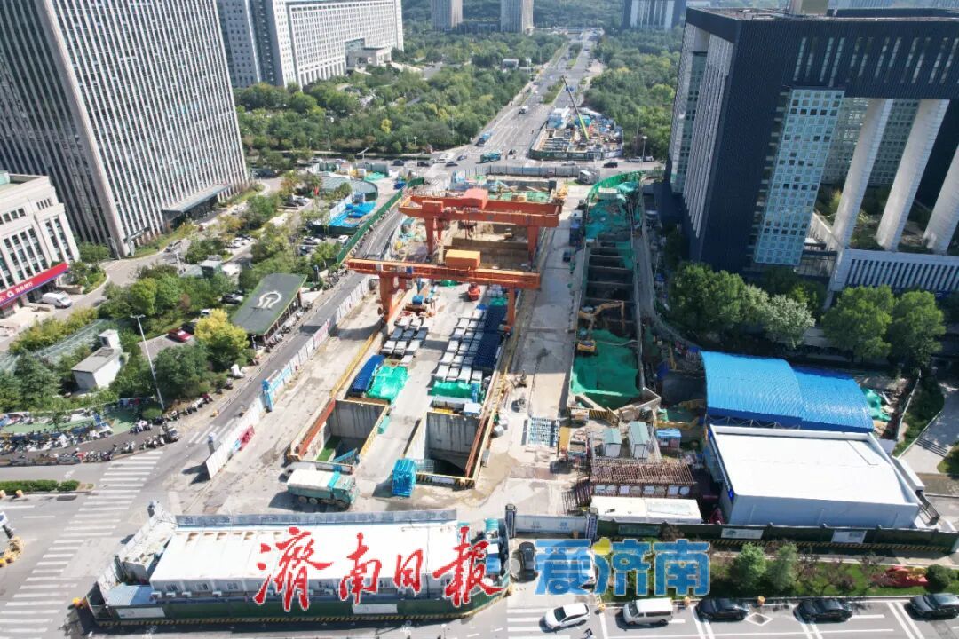 济南这2条轨道交通线路建设高效推进