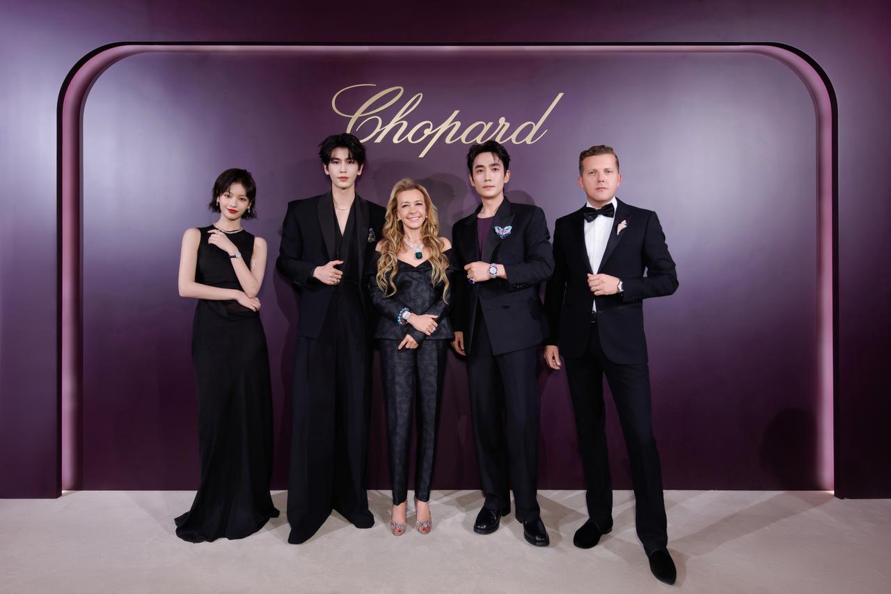 众星云集！Chopard萧邦钻时诗翩系列高级珠宝与腕表展览璀璨启幕！9月