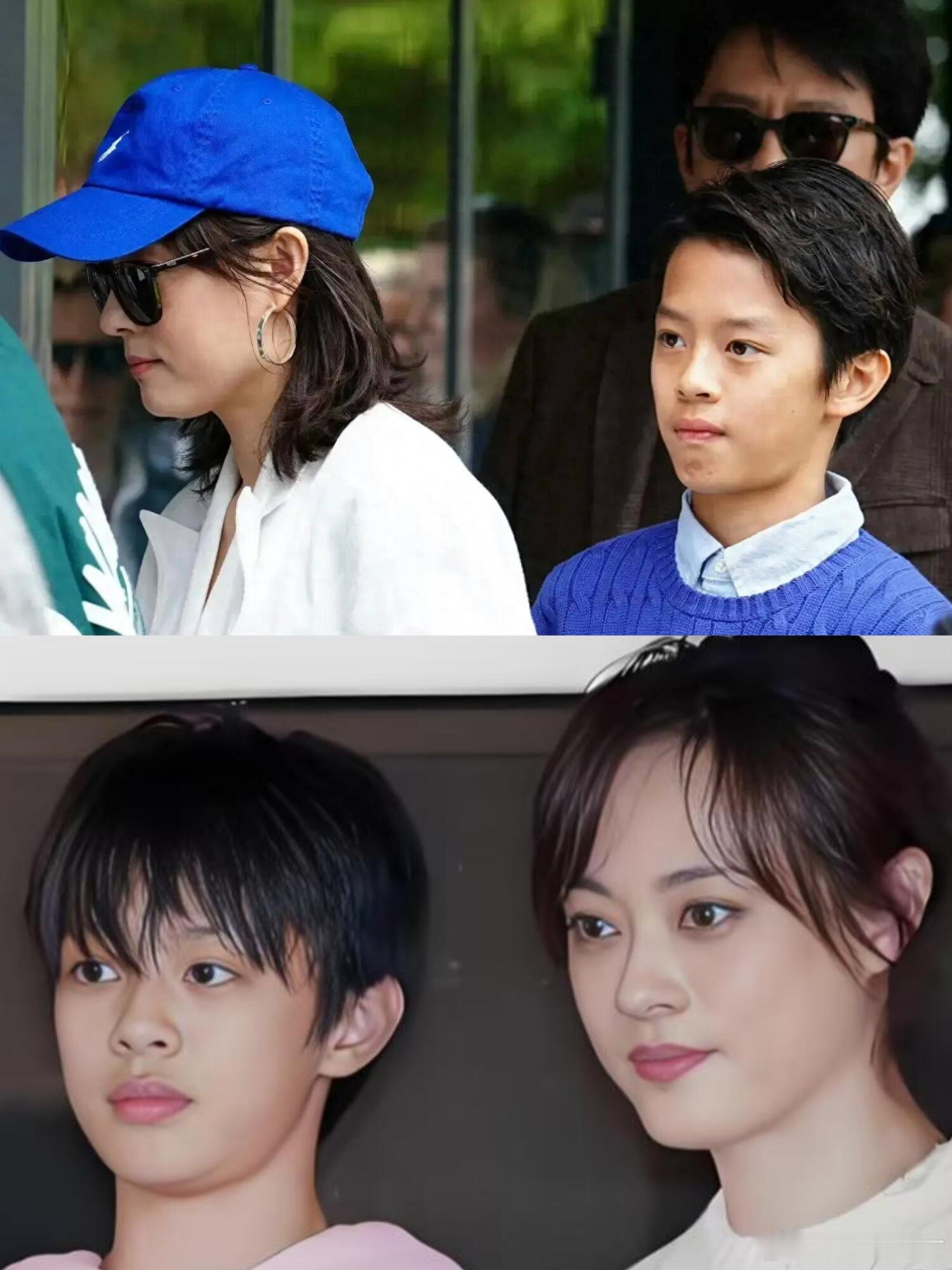 孙俪儿子简直是男版甄嬛，基因太强大了