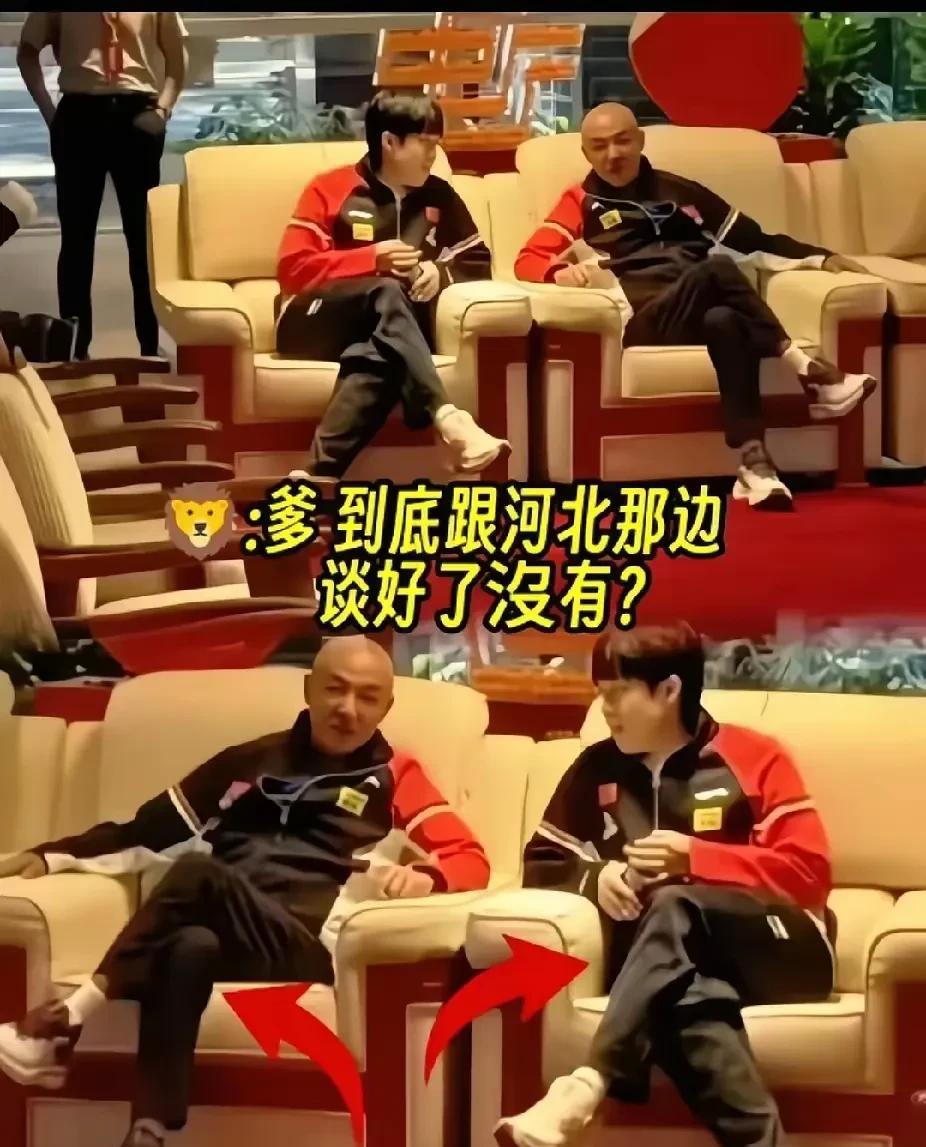 大头：肖爸，你到底去河北谈了没有？肖爸：谈啥呀？大头：别装迷糊了，你不是说要