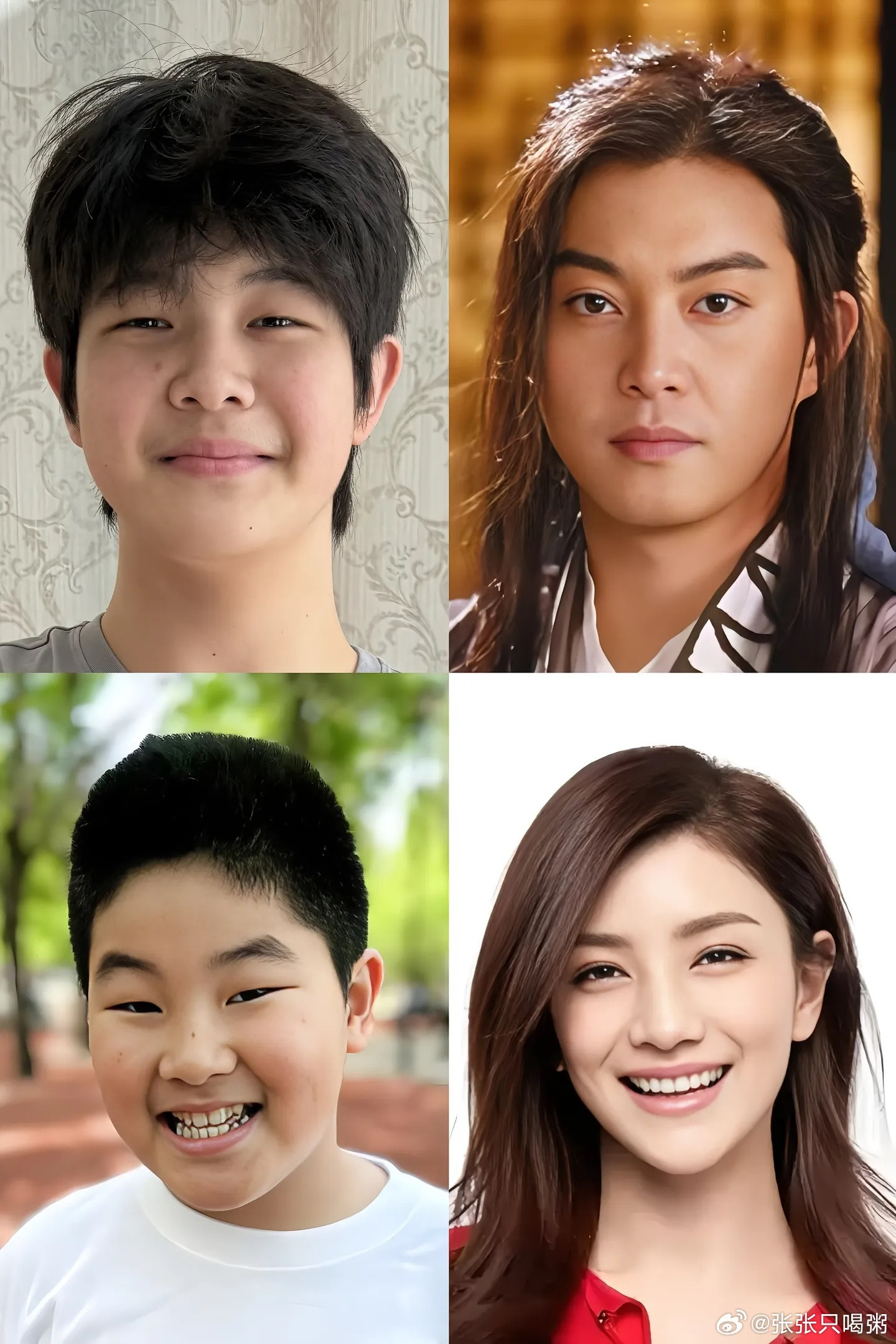 沙溢和胡可的两个儿子到底遗传了谁呀，不知道成年后会不会改变一点！