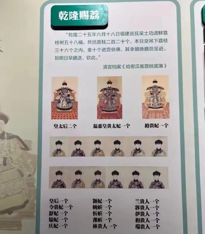 大伙都知足吧，以前皇贵妃都吃不起荔枝，全靠皇上赏赐，现在大伙多幸福啊。