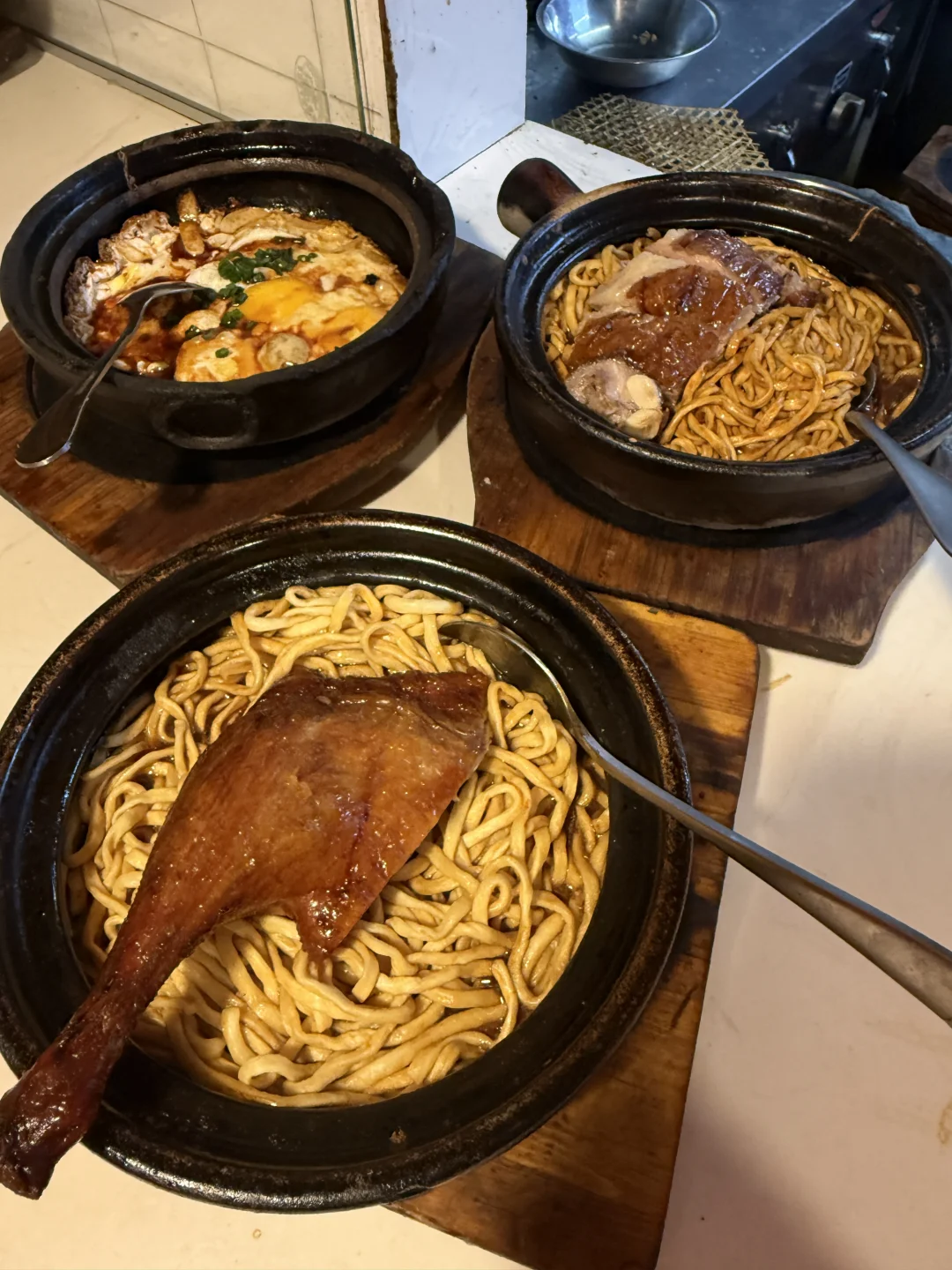 广州体育西最好吃的啫烧鹅伊面！！！