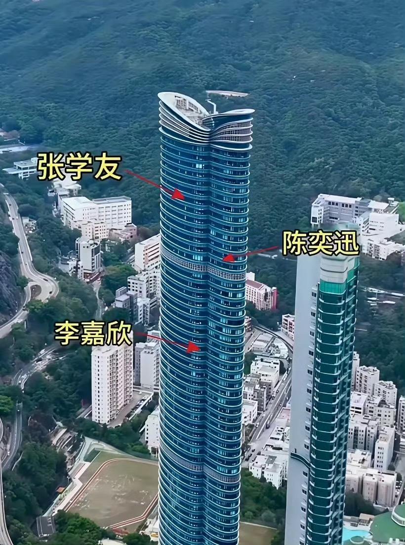 香港这栋房子叫晓庐。据说是李嘉欣老公家族的物业。顶层就是李嘉欣老公的家。总共2