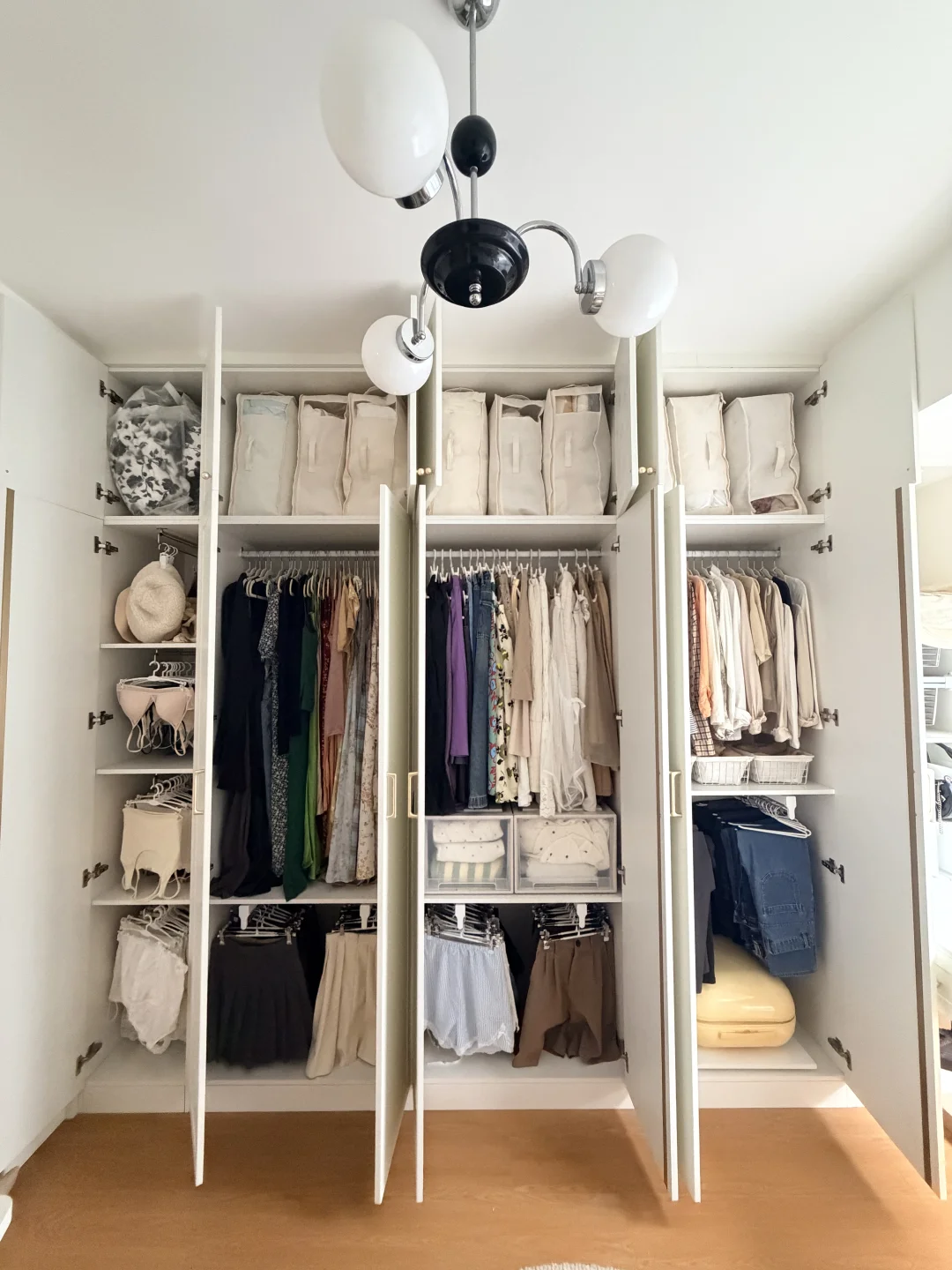 衣帽间分享｜次卧改造的衣帽间太能收纳啦✨