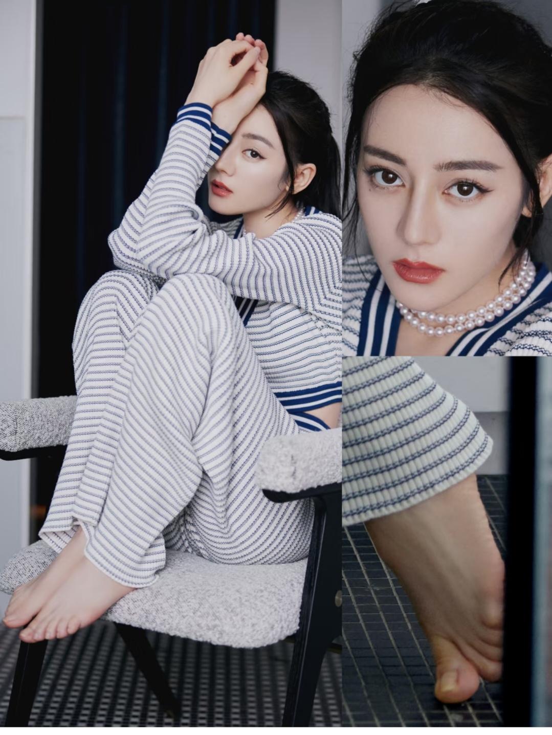 热巴，不光脚趾头大，脚趾甲还长。