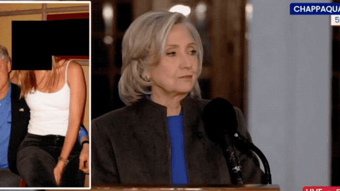 希拉里正面回应克林顿和萝莉岛问题：表情毫不在乎，堪称开放式婚姻典范！在克林顿即