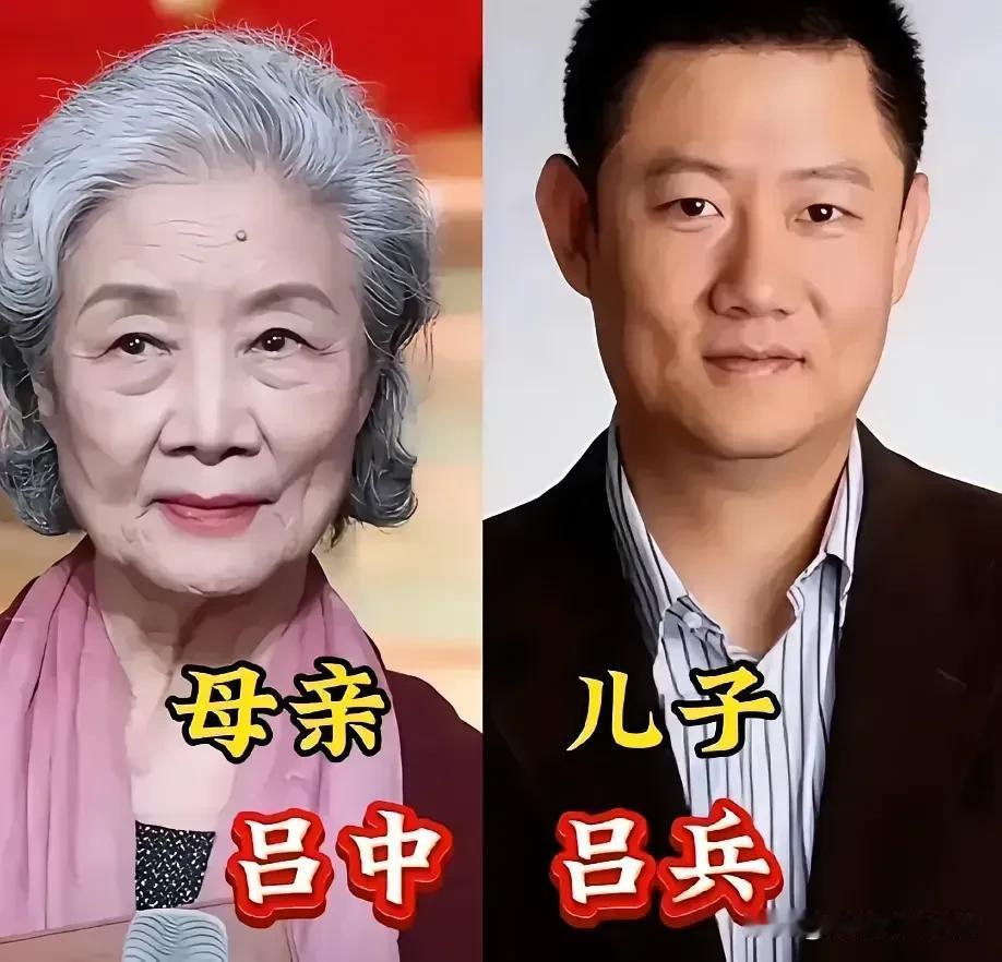 明星母子同框画面温情满满，清晰流露血脉传承的相似容貌，母亲的气韵相貌深深影响着儿