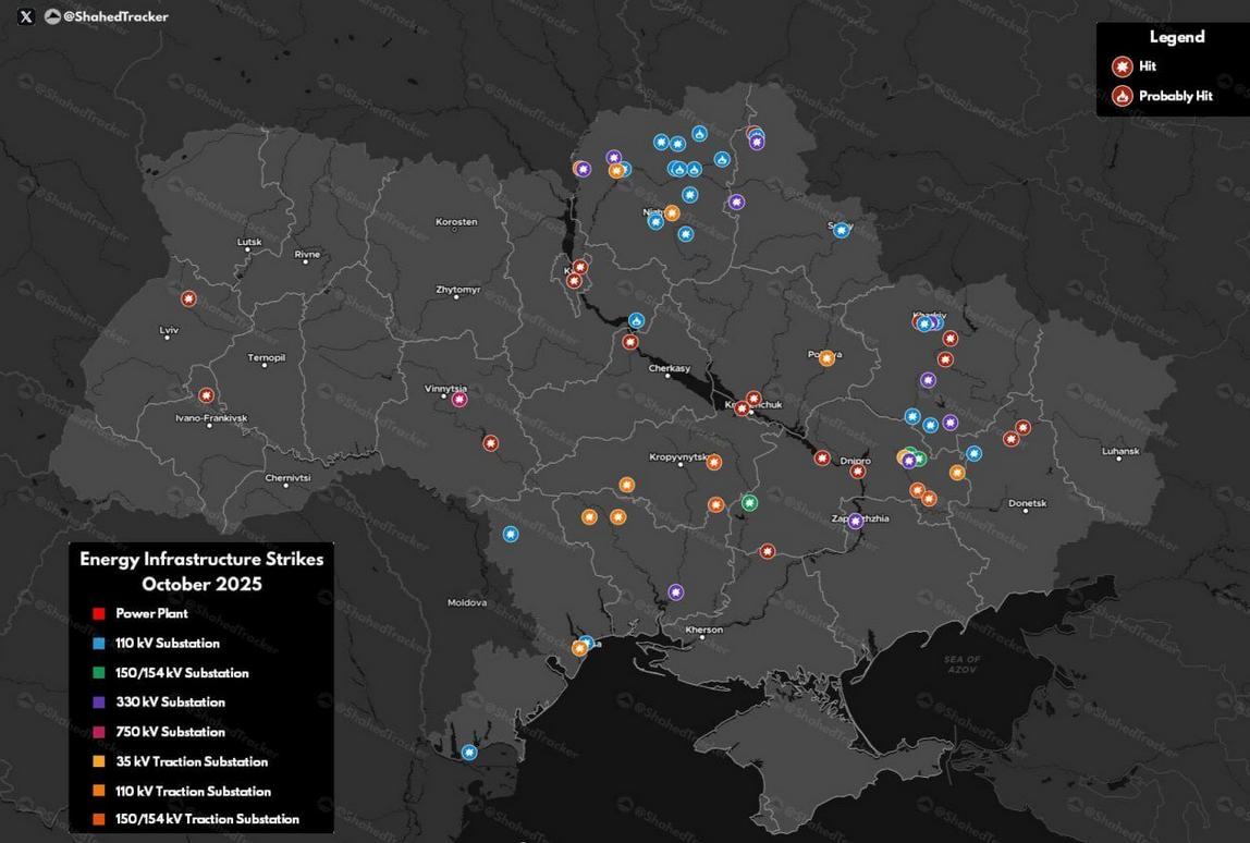 俄罗斯真能炸，乌克兰这次真被炸到软肋！乌克兰能源部承认，乌克兰所有大型火力发电厂