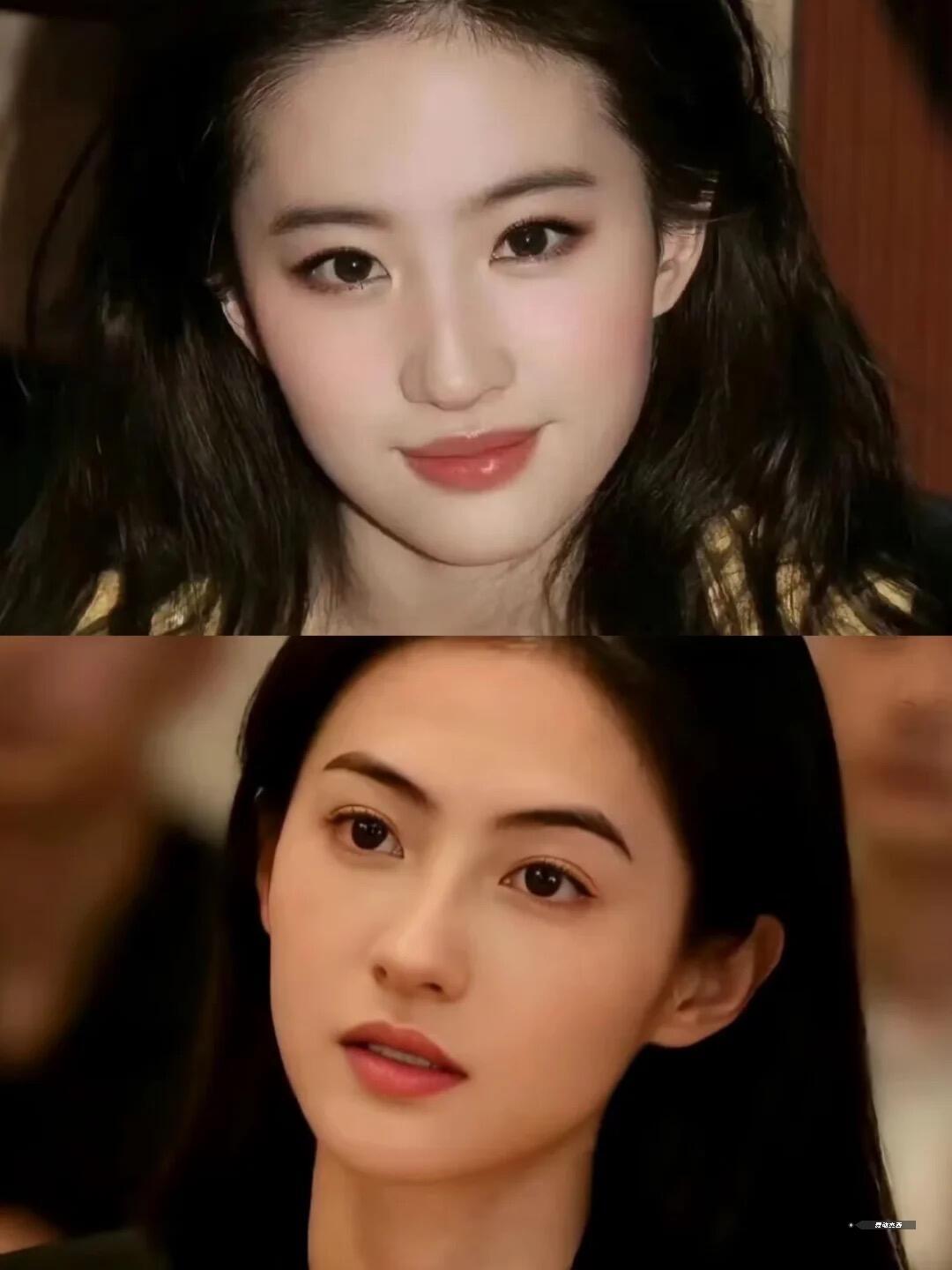 内娱公认最美十大面孔！有你喜的吗？按照自己的审美明星脸女明星女明星眼睛