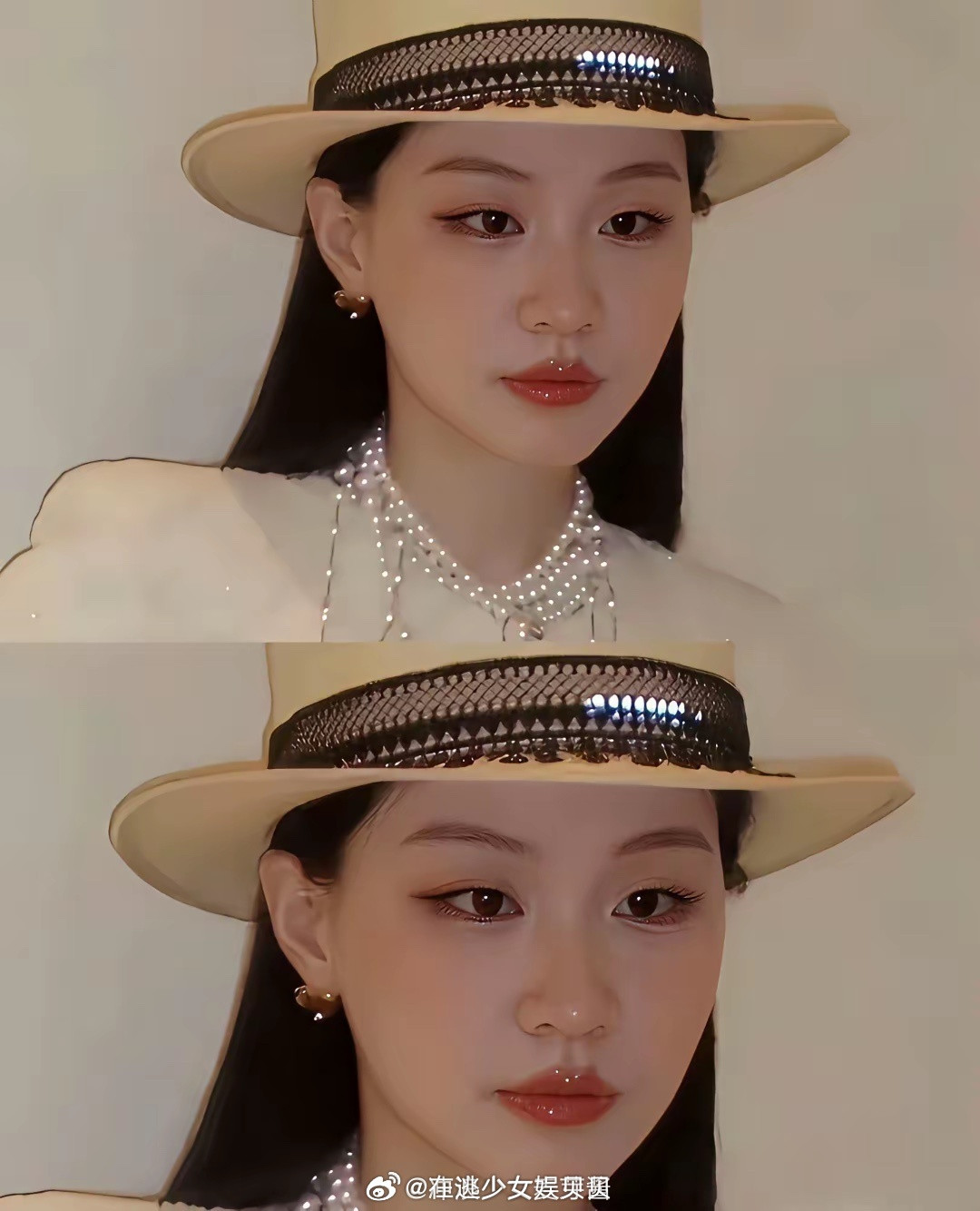 金靖的颜值密码：素颜看着普通，化妆后直接美到开挂！