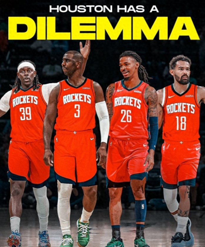 美媒ClutchPoints晒图写道：火箭需要一位经验丰富的控卫凯文·杜兰特