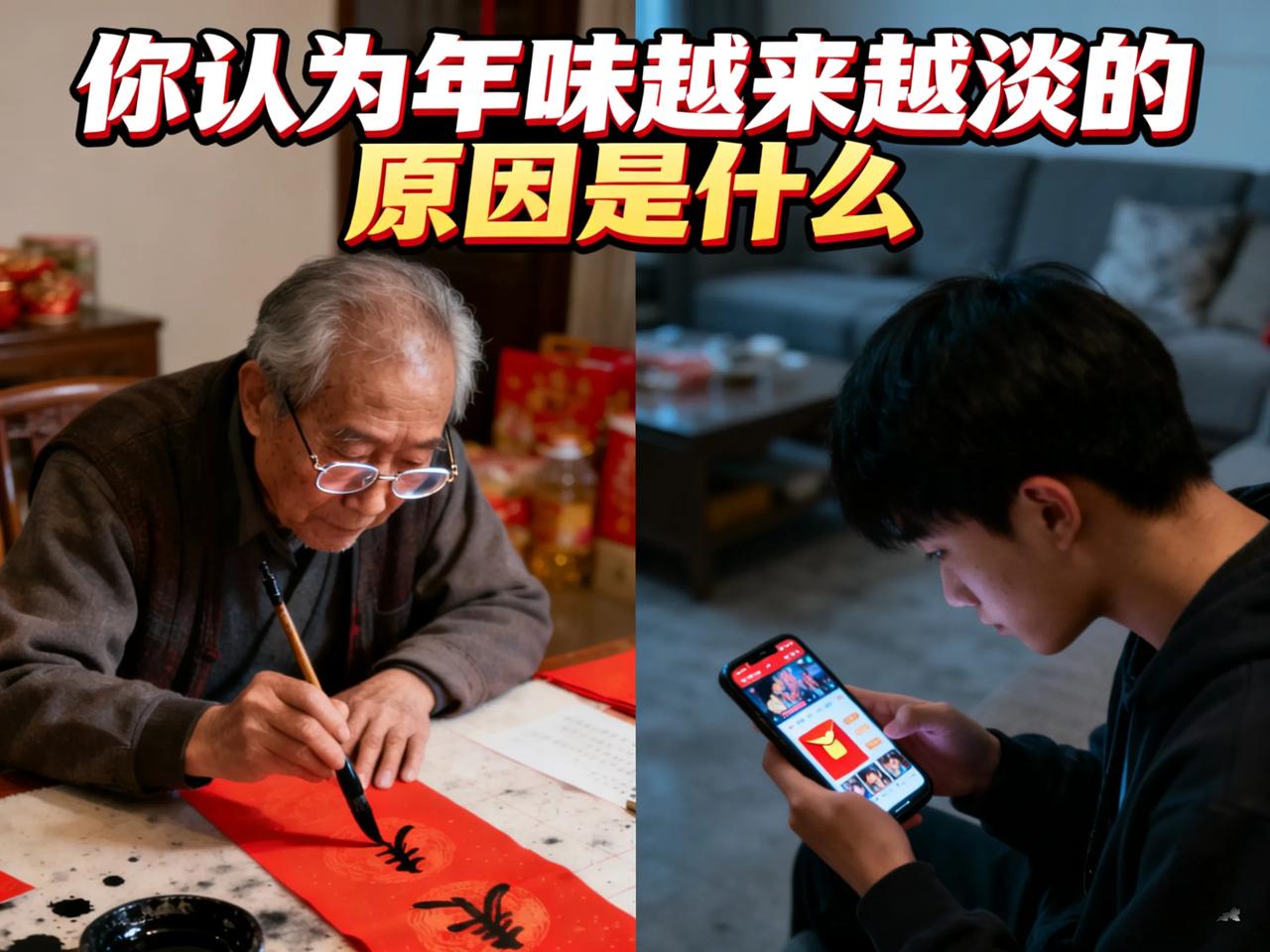 还有不到一个月就要过年了，可身边的朋友却都说：