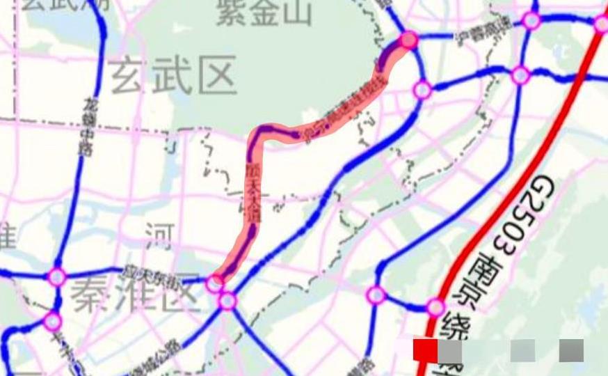 南京最新版交通规划方案中，可以看出未来十年内主城东部承天大道是计划进行快速化改造