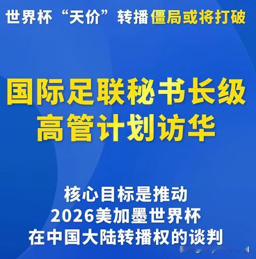 一个体育组织里的高管而已，凭什么来一趟中国出差洽谈合同，就叫访华？他有那么大的面