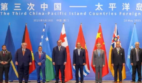 中国和太平洋岛国开了个大！一场关于未来的大戏正在太平洋上