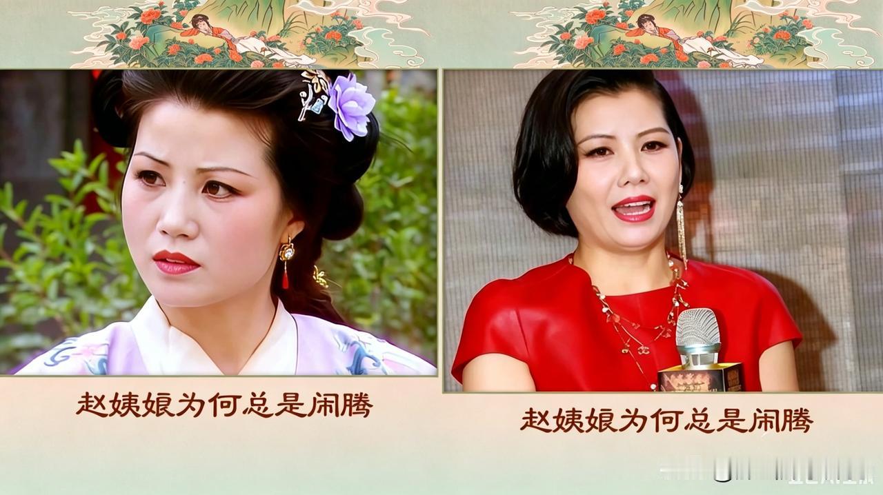 大家在讨论曾经的京城第一名媛赵姨娘时，抛出了这么一个问题！为什么《红楼梦》中的贾