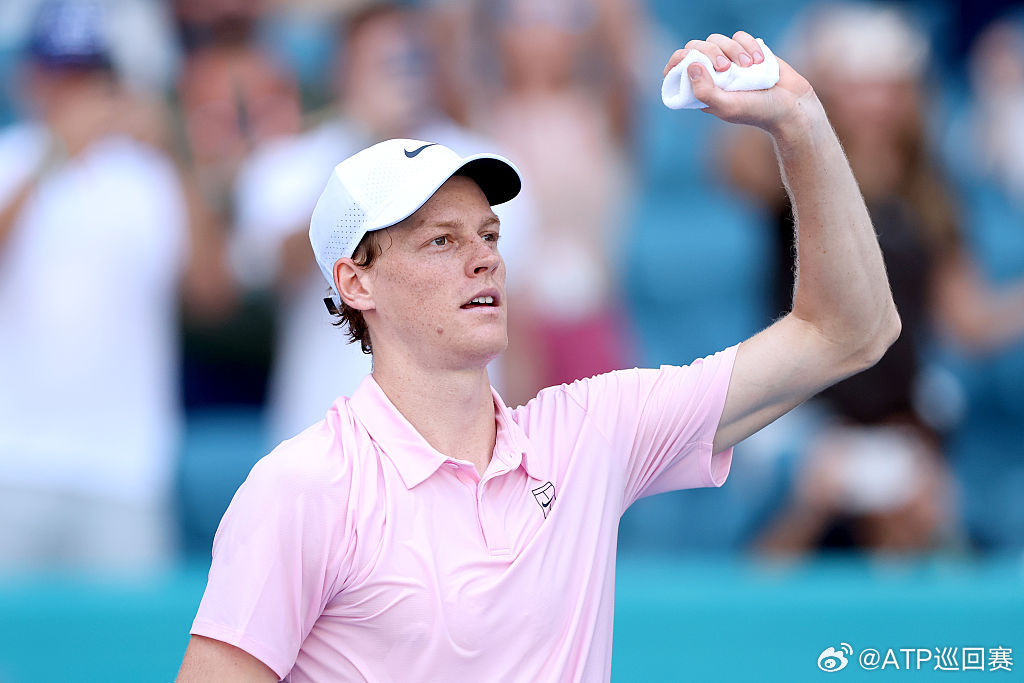 生涯首次背靠背跻身阳光双赛决赛🔥🌴印第安维尔斯🏆🐬迈阿密❓辛纳能成为20