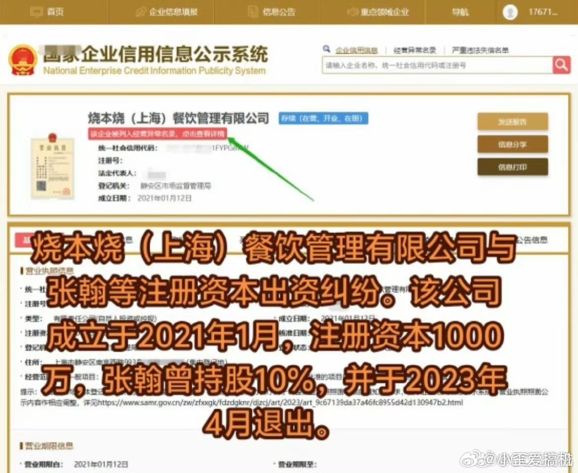 演员张翰被起诉明星餐饮品牌懂的都懂，陈赫的火锅现在还能看到吗[汗]​​​