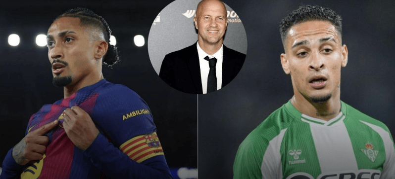 小克鲁伊夫: 我在巴萨时, 从安东尼和拉菲尼亚间选择了后者