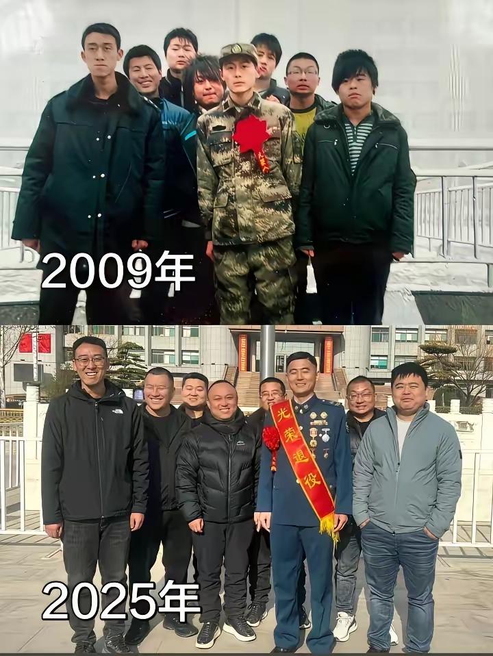 非主流的那位，直接成了地中海，5.0的哥们也戴起了眼镜，不得不说岁月是把杀猪刀，