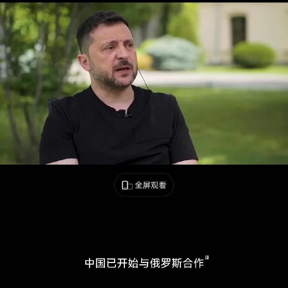 疯狗被打疼了开始乱咬人了，泽连斯基称乌克兰不光在和俄罗斯交战而是和中俄朝伊四国开