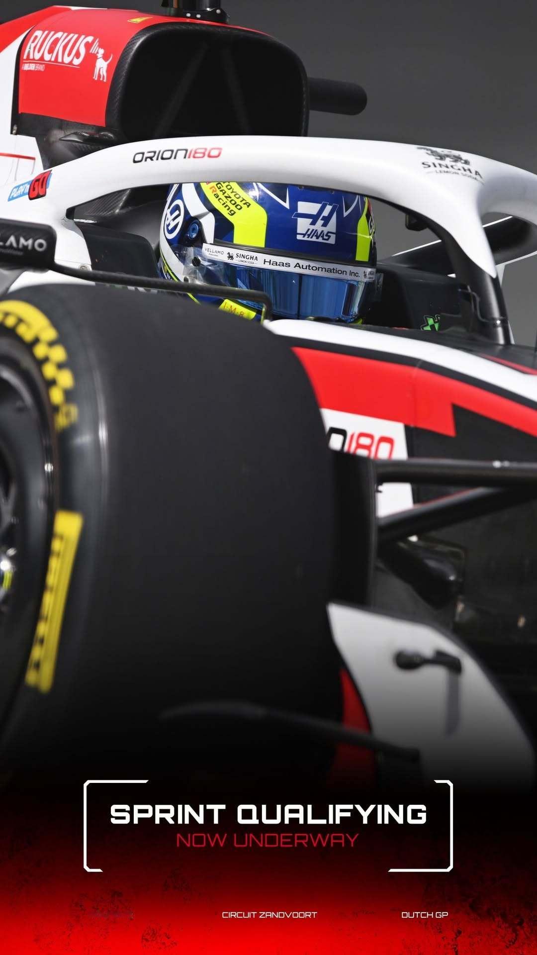 赞德福特冲刺起表👊哈斯F1车队2026F1荷兰大奖赛