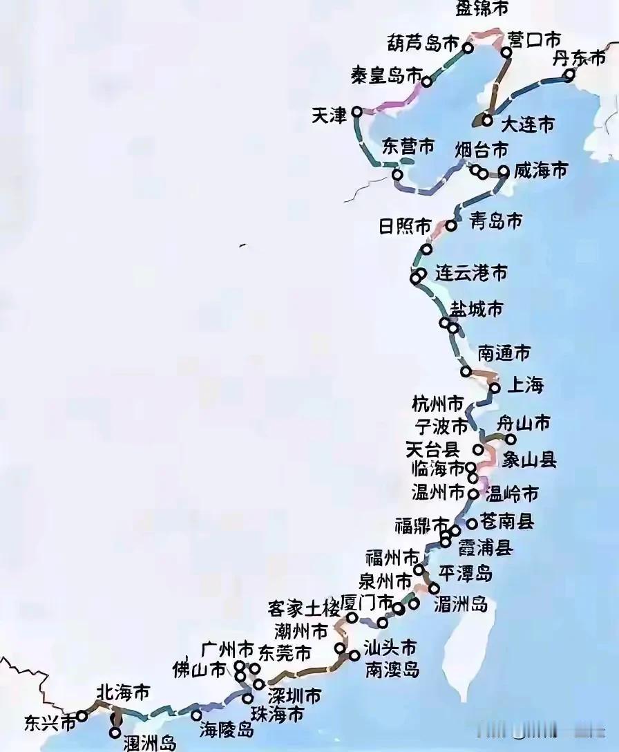 这些沿海城市，你会选择哪个城市居住？我国沿海城市差不多有50多个，有些是海滨城市