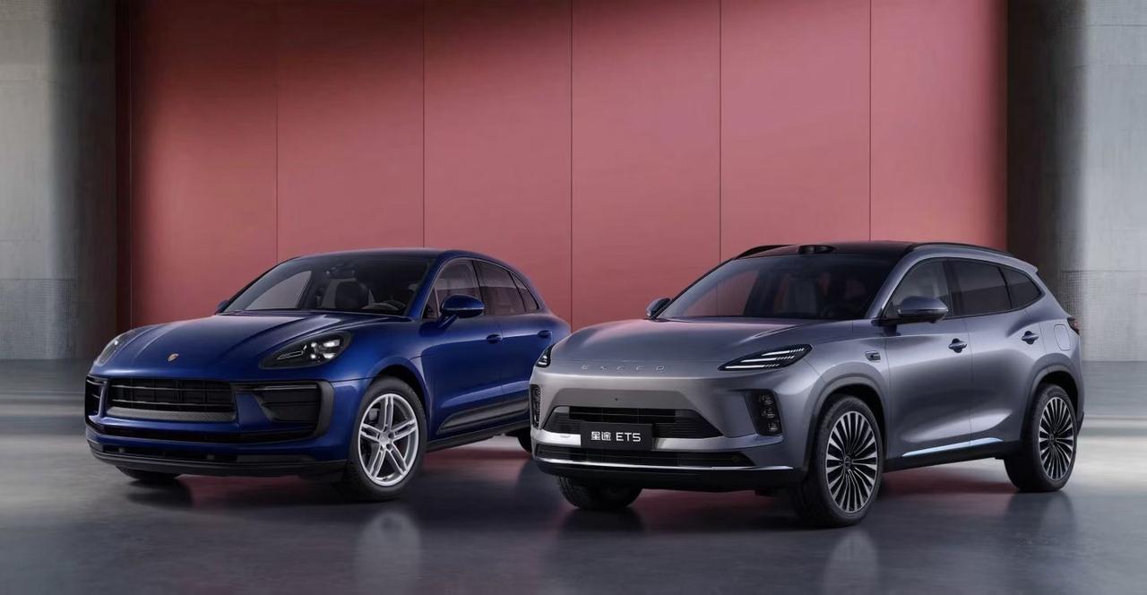 现在是彻底“放飞自我”了，连“致敬”保时捷的客套都省了，官图和保时捷Macan直