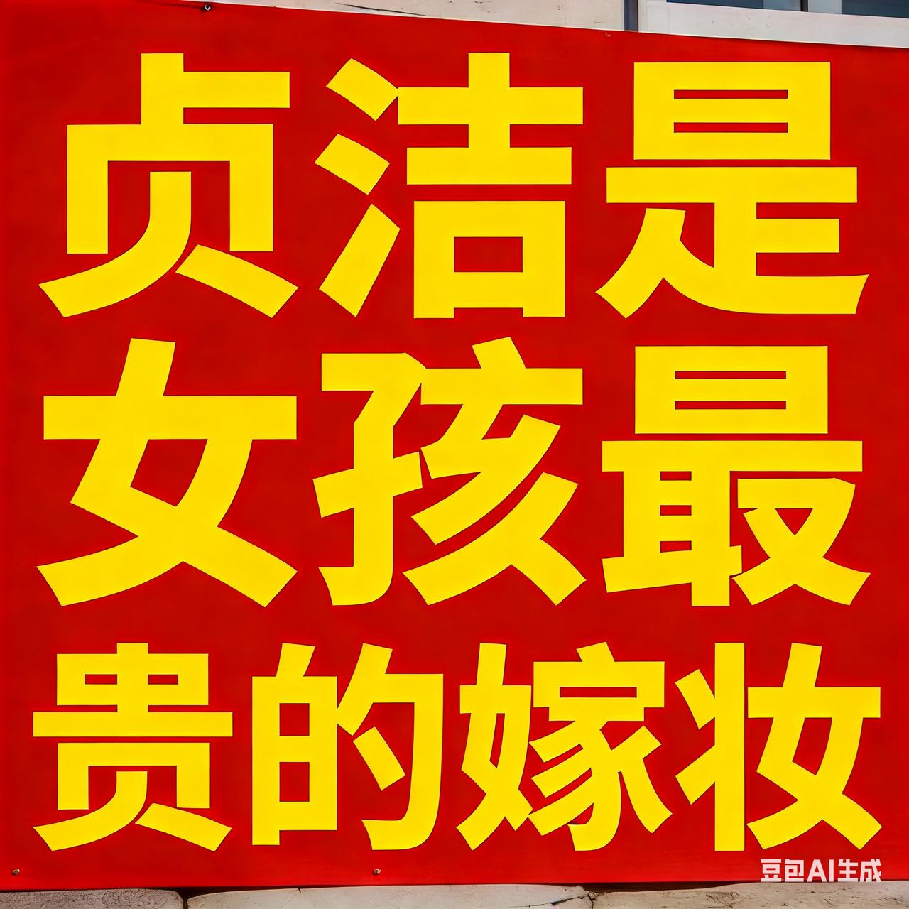 贞洁，是女孩最高贵的嫁妆！这句话本身并没有错，怎么突然就成了风口浪尖上口诛笔伐的