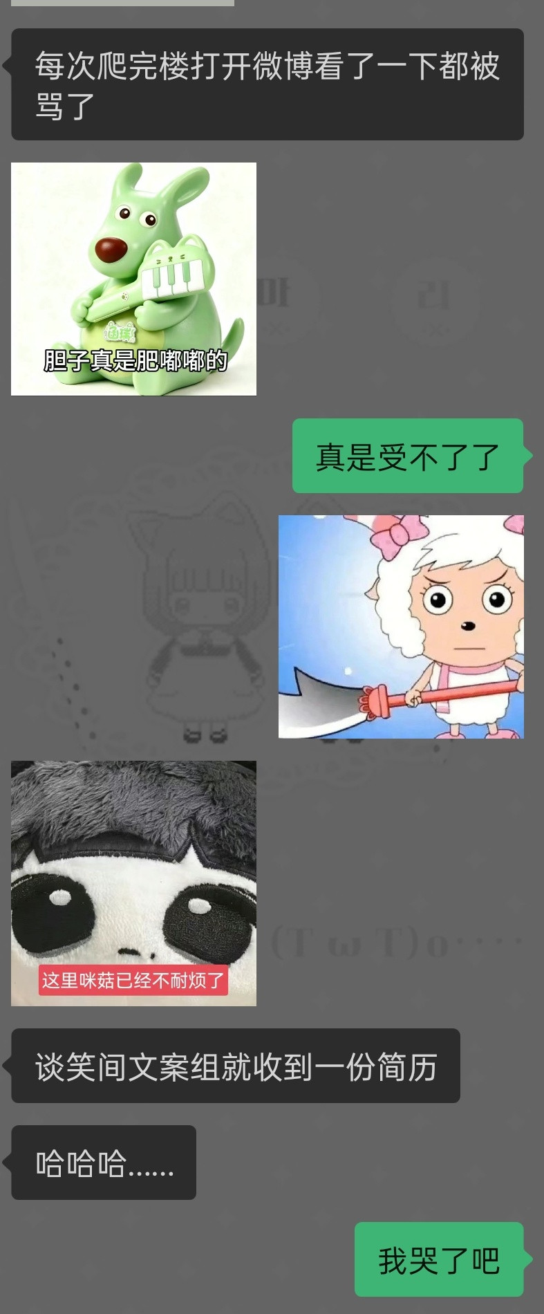 看懂的都哭了……我跟虾虾每天就这么惨​​​