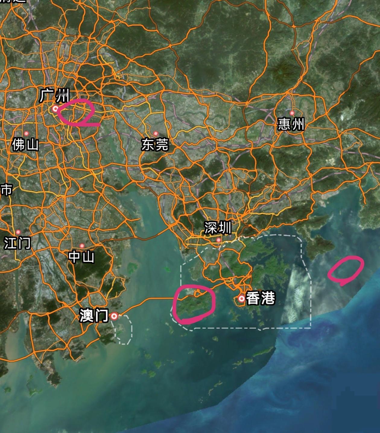 粤港澳大湾区再添海上新通道琶洲码头、大屿山和三门岛锚地，是这三个地点吗？都去过！