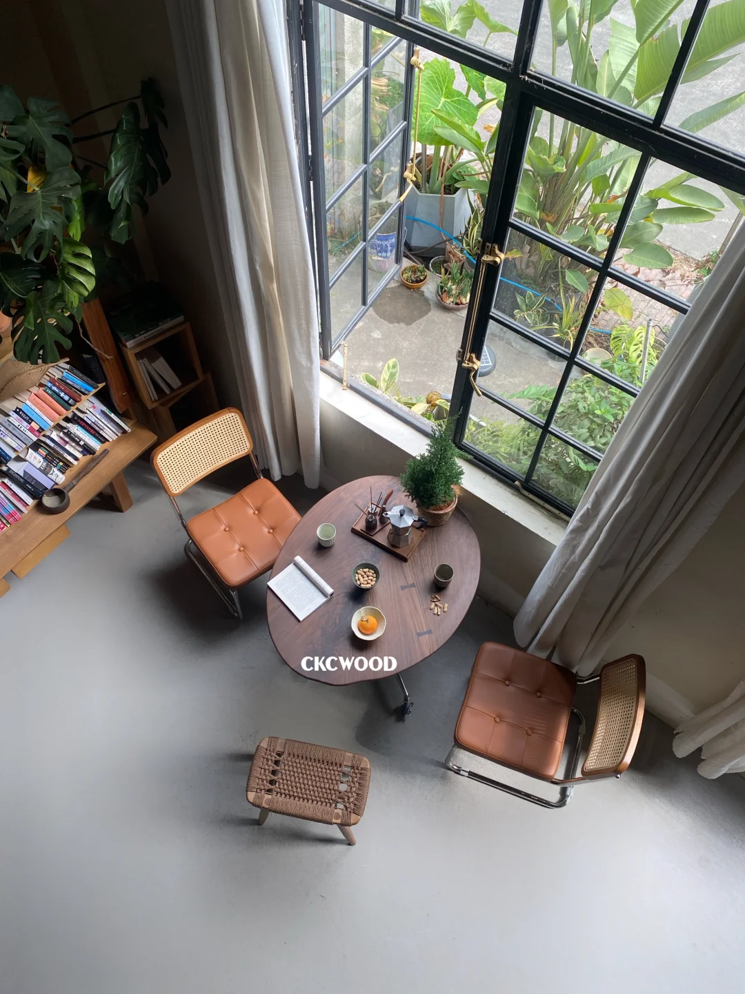 我家阳台｜几件桌椅松弛感的生活🍵原地拉满