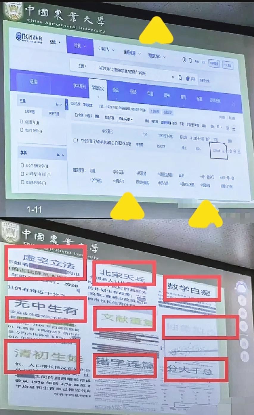 武大说“无大碍”农大连列“十宗罪”这学术标准谁看谁懵了武大刚认定杨某媛